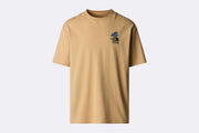 The North Face Mountain Cleanup Oversized Tee Khaki Stone